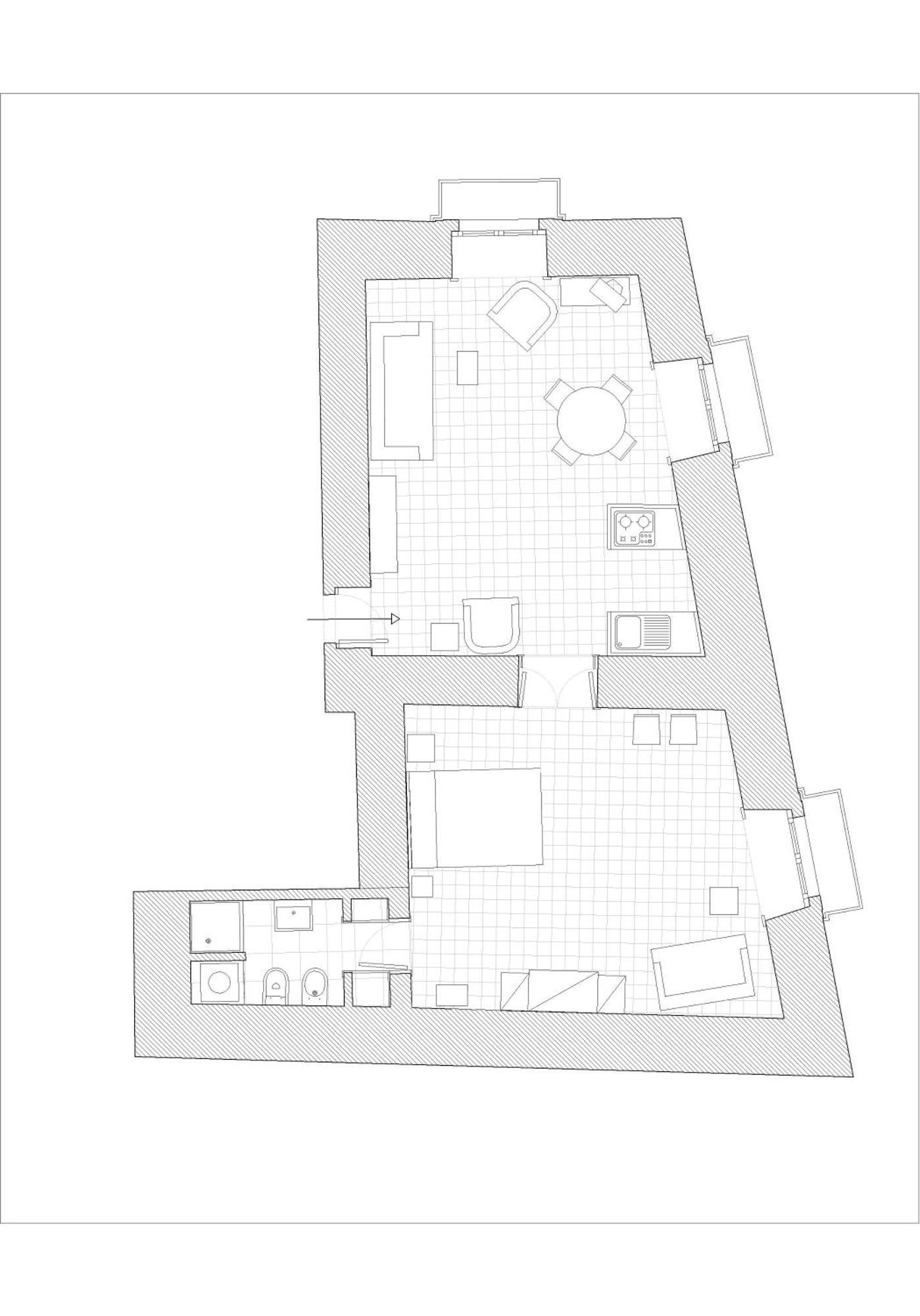 Tre Vie Apartment Con Terrazzo Giardino Pensile CTA Eksteriør billede